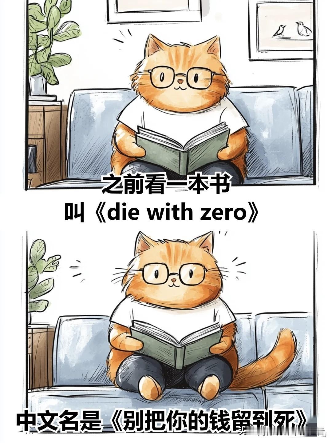治愈漫画 I 为什么别把钱留到死？这是我听到最好的答案治愈系图漫画