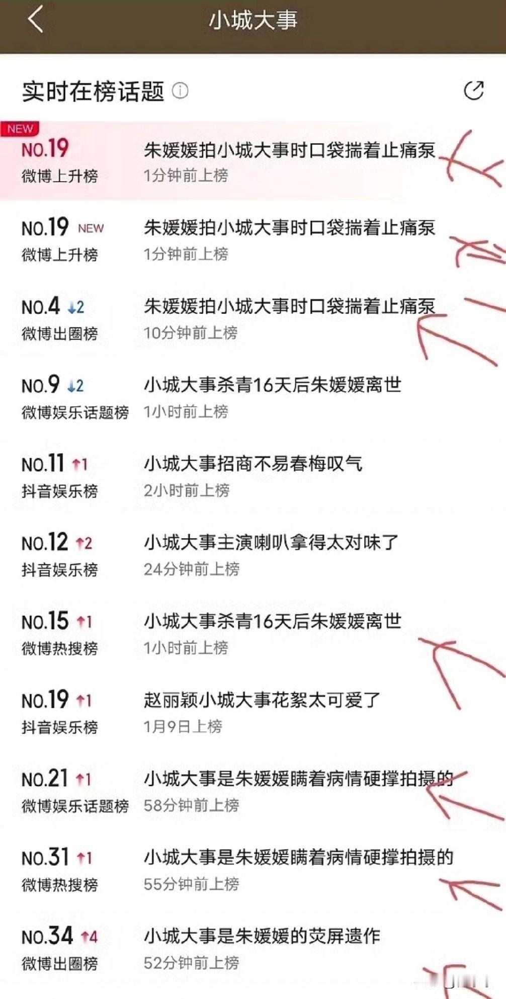 惊了！新剧宣传竟主推逝者，这波操作服了。真是活久见！《小城大事》的宣发，是不是疯