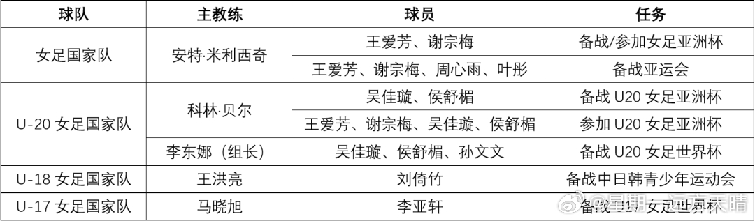 辽宁女足 辽宁女足今年入选四级国家队共9人。辽宁女足