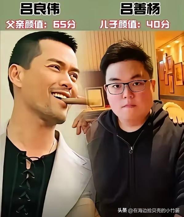 基因是一件很奇妙的事情💫
一起来看娱乐圈这些明星父子
吕良伟&吕善杨、马德钟&