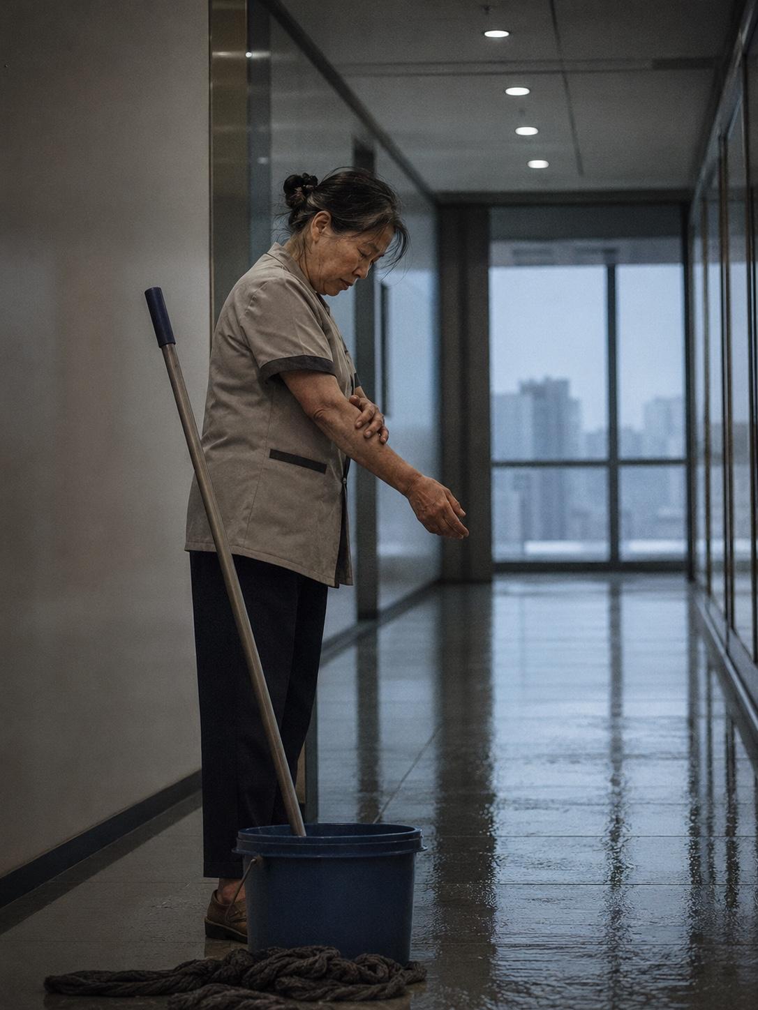 都没有都没银发劳动者讨…
最大的70岁，还在做保洁，工资却被拖了。

宁波这14