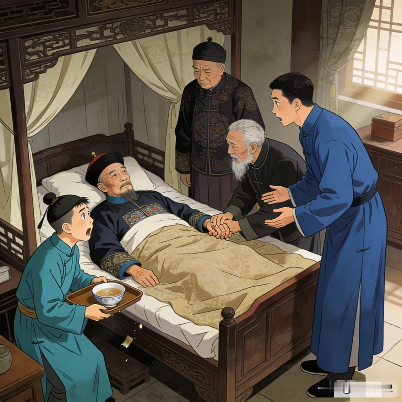 道光二十一年，两江总督陶澍躺在病床上，握着左宗棠的手说了一句让所有人都意外的话：