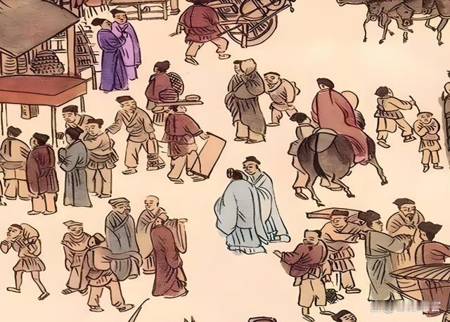 五代时期商人长途贩运货物，会雇佣专职保镖护送商队。

五代那五十三年，中原先后经