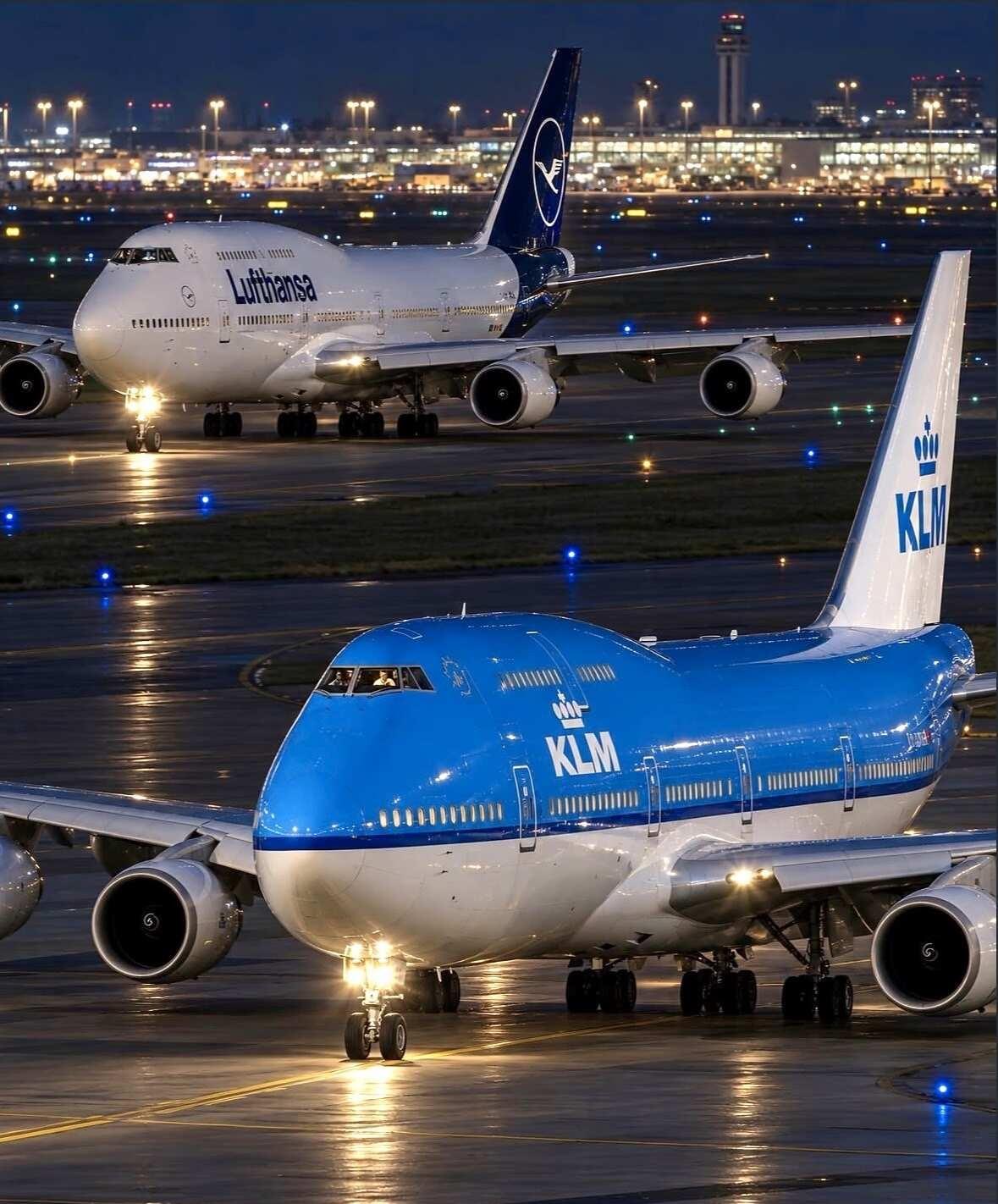 101 超靓女王同框
航空摄影 KLM 汉莎航空 波音747
@荷兰皇家航空KL