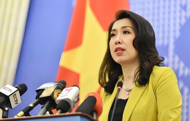 抗议无效！5月5日， 越南外交部 发言人范秋姮对中方近期宣布自2026年5月1日