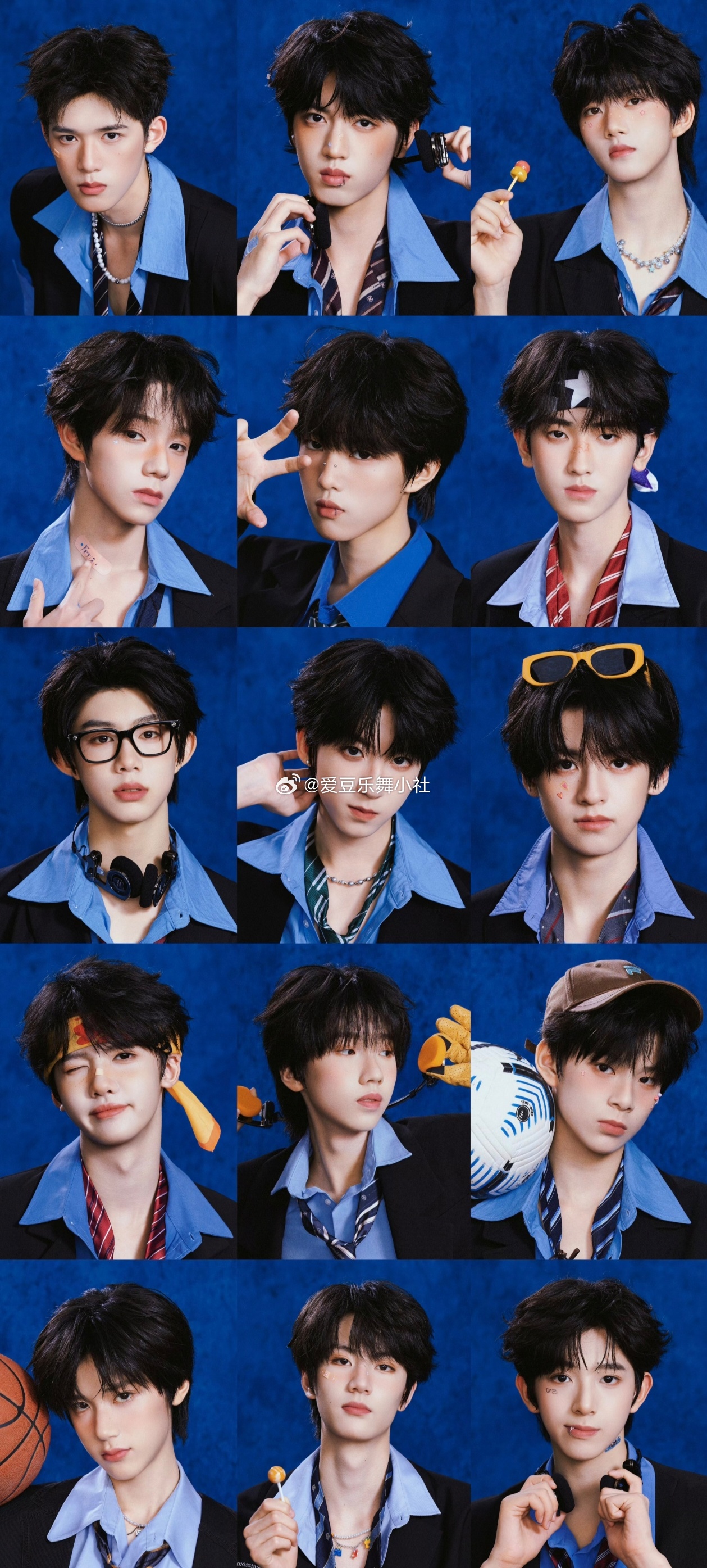 TF家族开通ins tg孩子们，评分图换成这张吧。 
