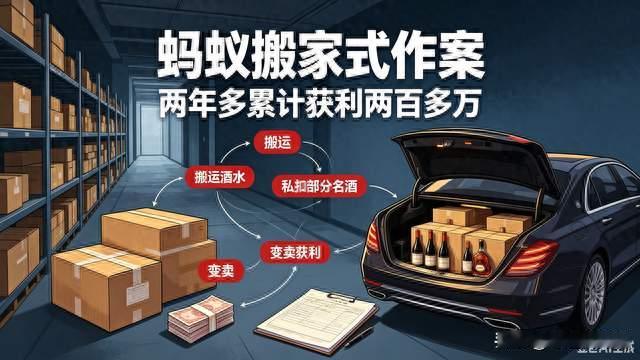管家月薪五千，偷酒变卖获利两百多万获刑十年半