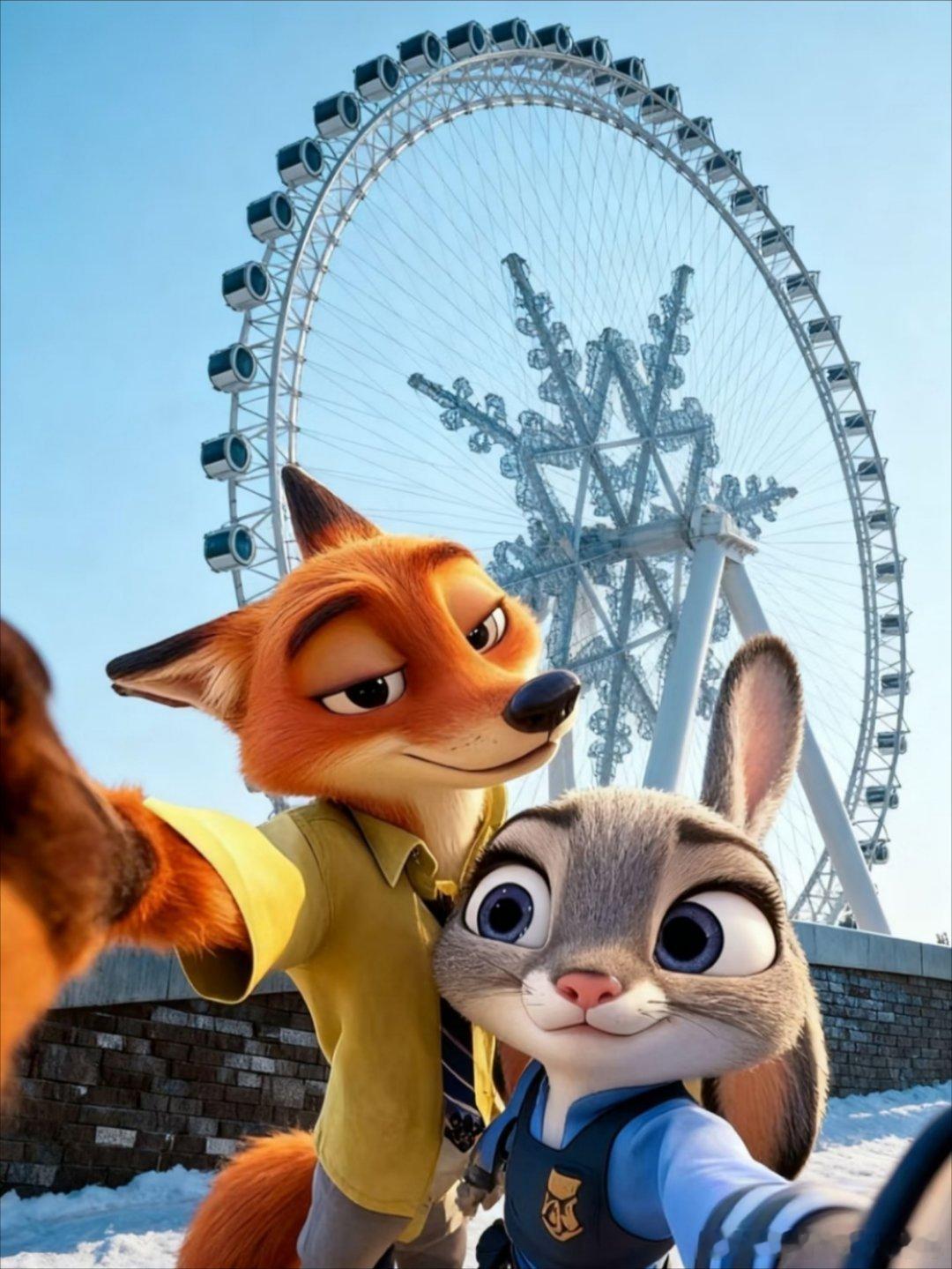 疯狂动物城票房: 一口气放出好多张！希望你们的真人版电影也能像动物城这样，给人带