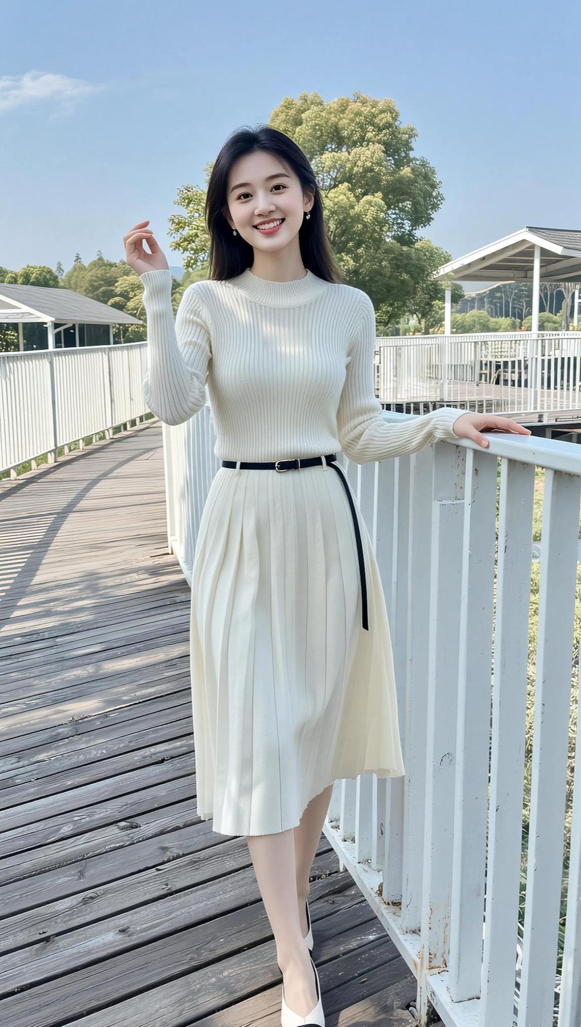 AI浅柔生活照 抖音ai创作 每日搭配分享👗时尚穿搭