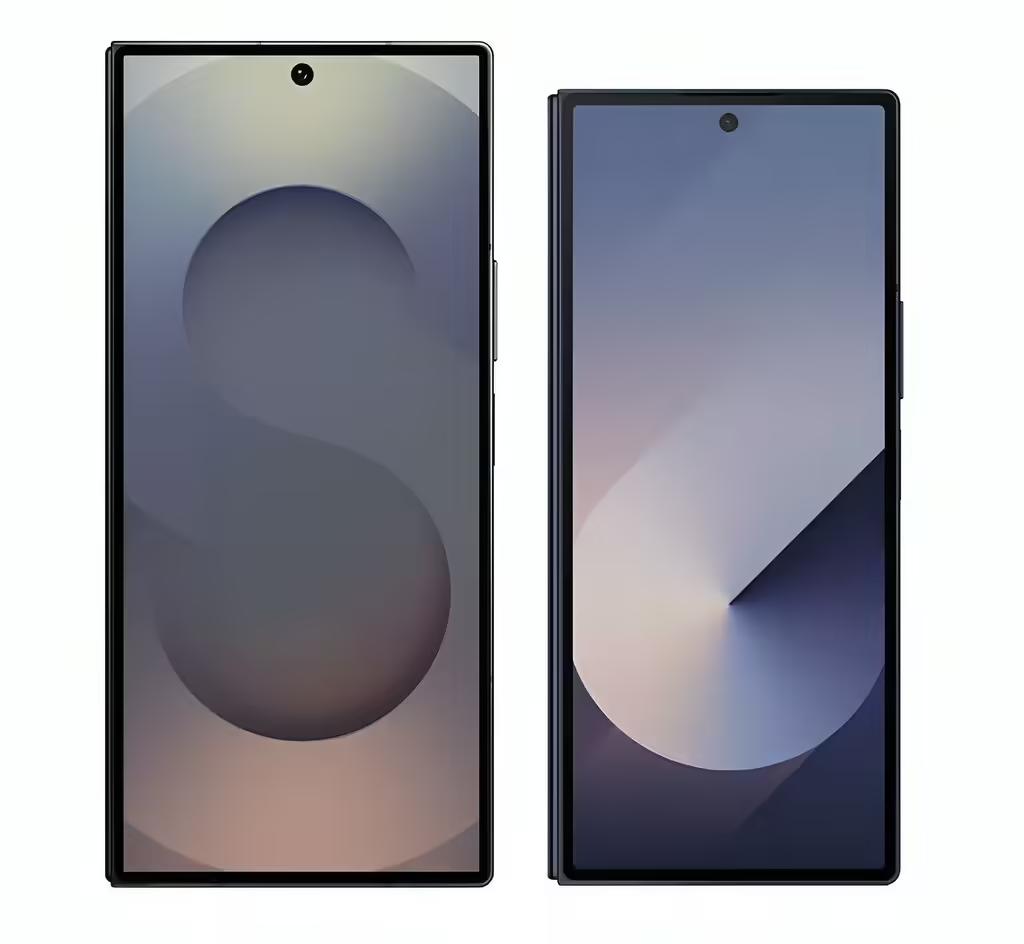 Galaxy Z Fold7 对比 Fold7渲染图曝光，更高、更宽、更薄

折