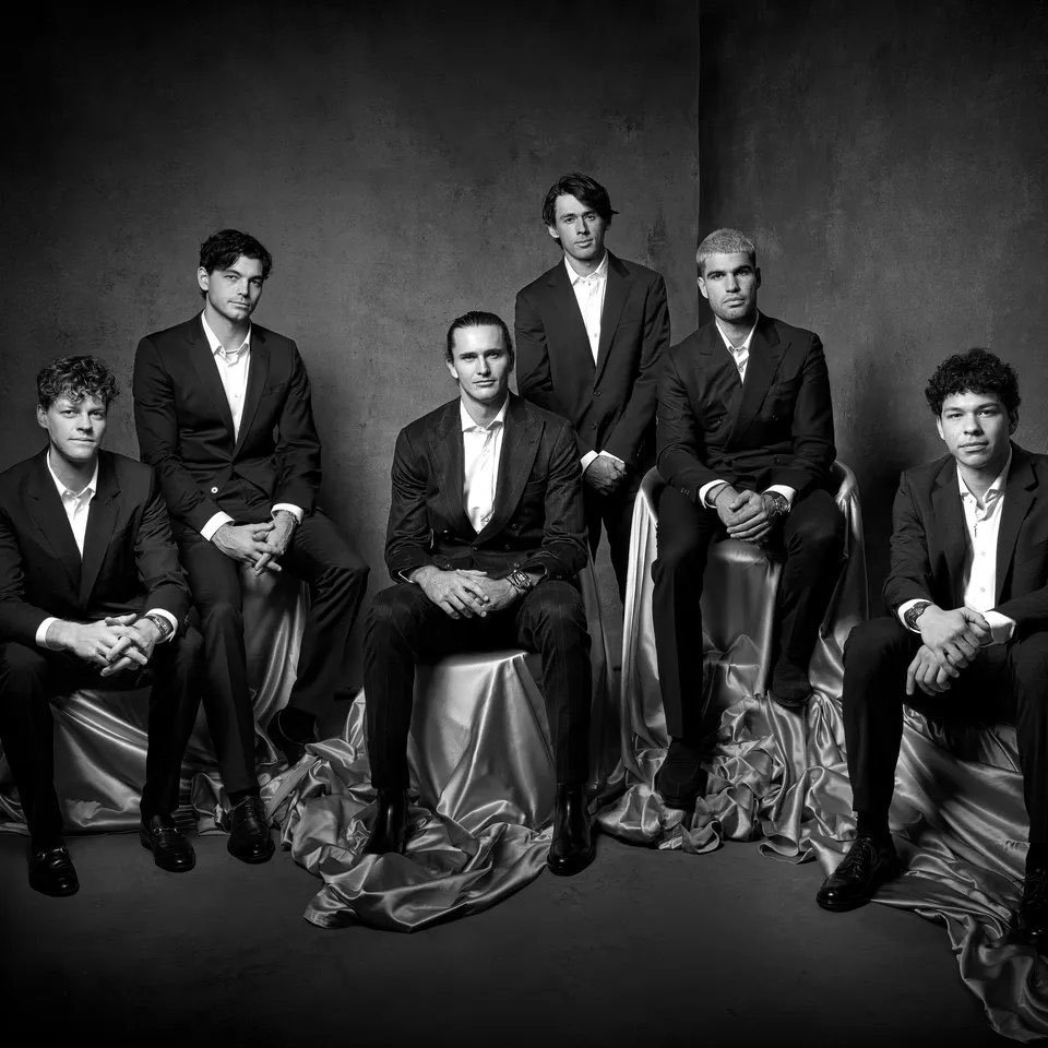 意大利版GQ拍摄的总决赛六强写真风格很GQ也很无趣……[捂嘴哭]网球talkin