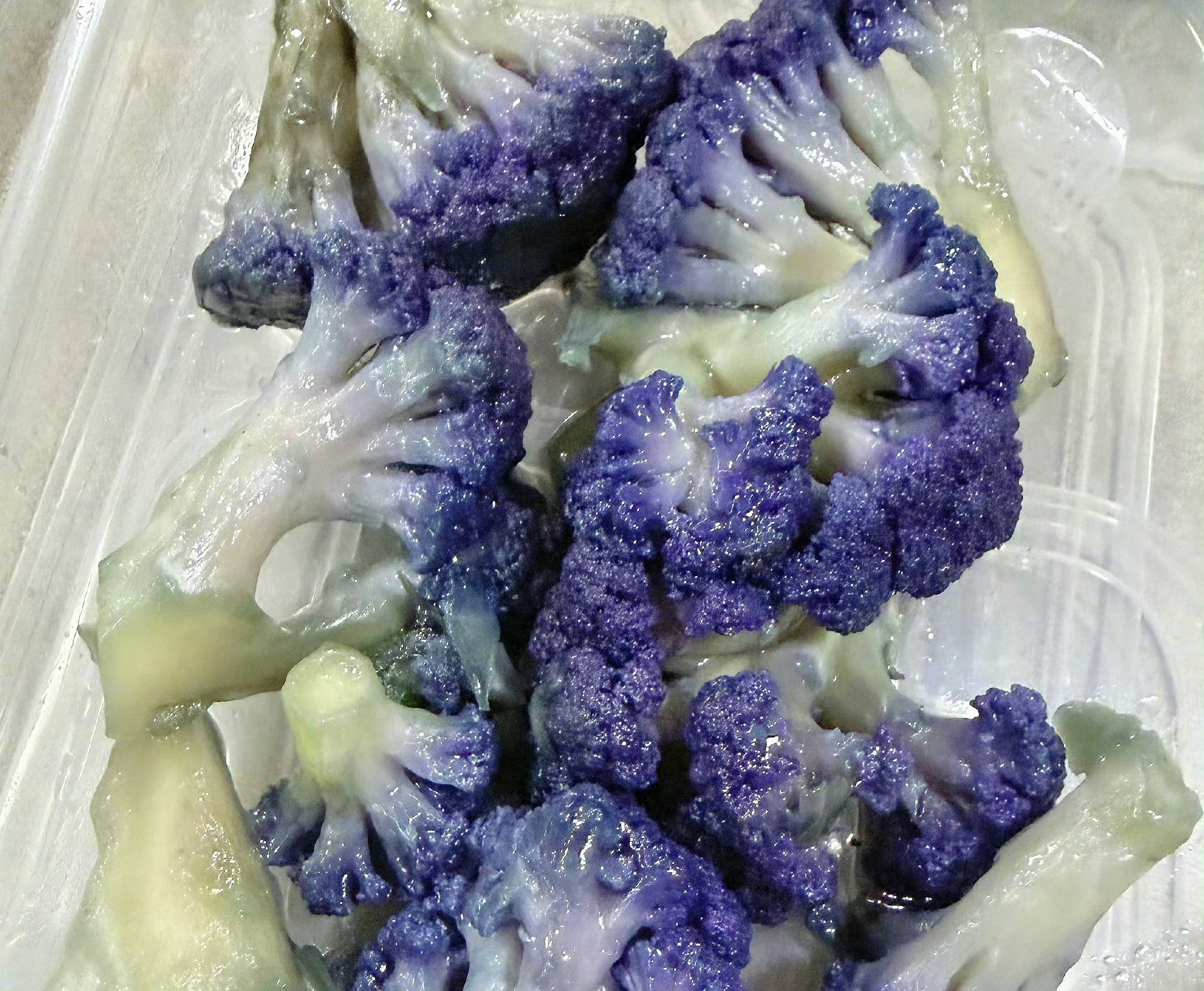 看关晓彤吃才知道有紫色西蓝花刷到关晓彤吃紫色西兰花我直接愣住了，西兰花还有紫色的