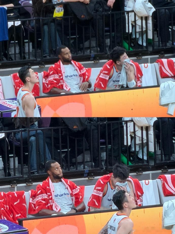 辽篮致敬张镇麟弗格  当大屏幕上播放着致敬张镇麟弗格的视频时，张镇麟难掩噙满泪水