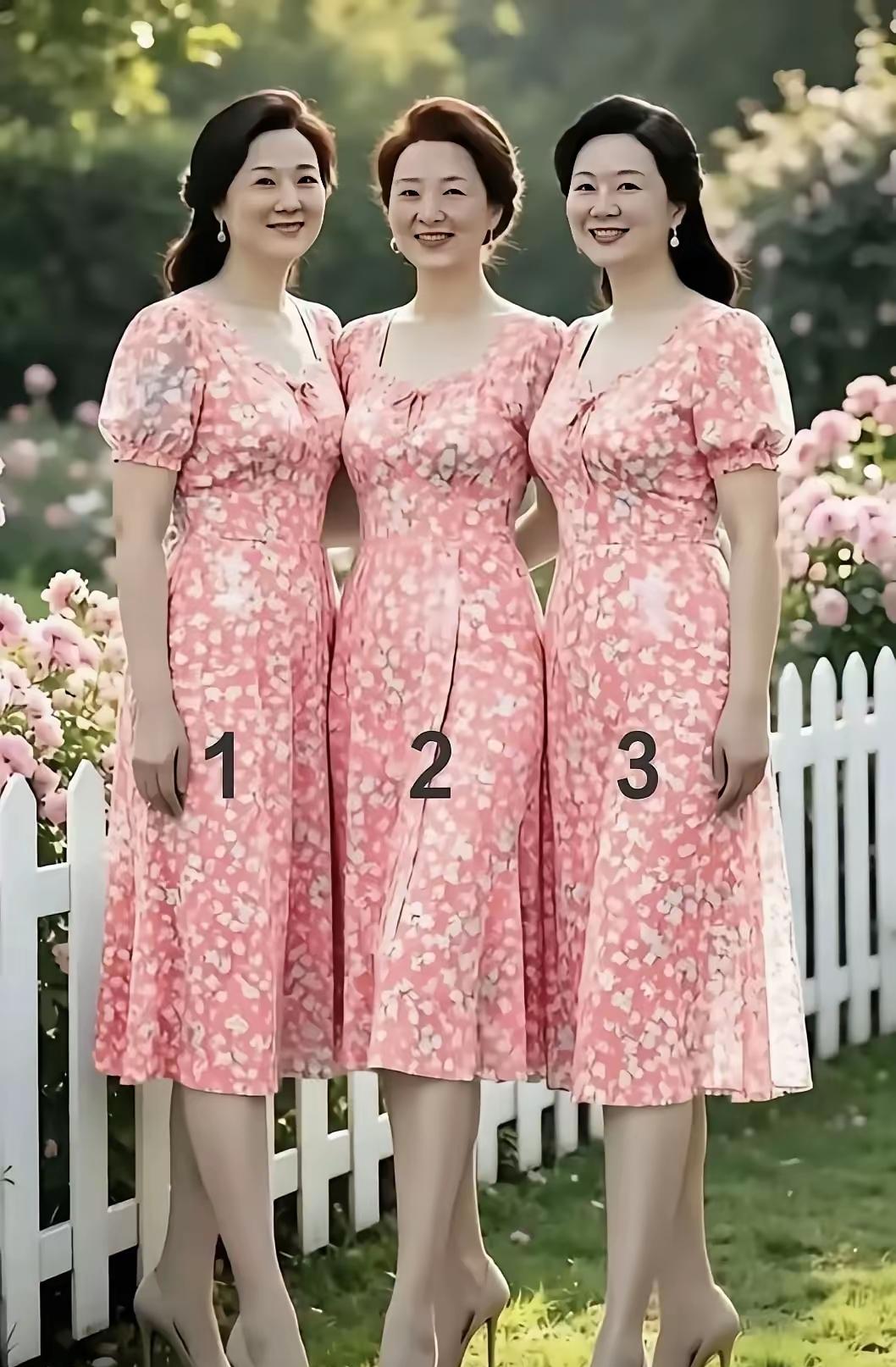 单身多年的三位美女，1号美女48岁，2号美女54岁，3号美女50岁，选一个来做你