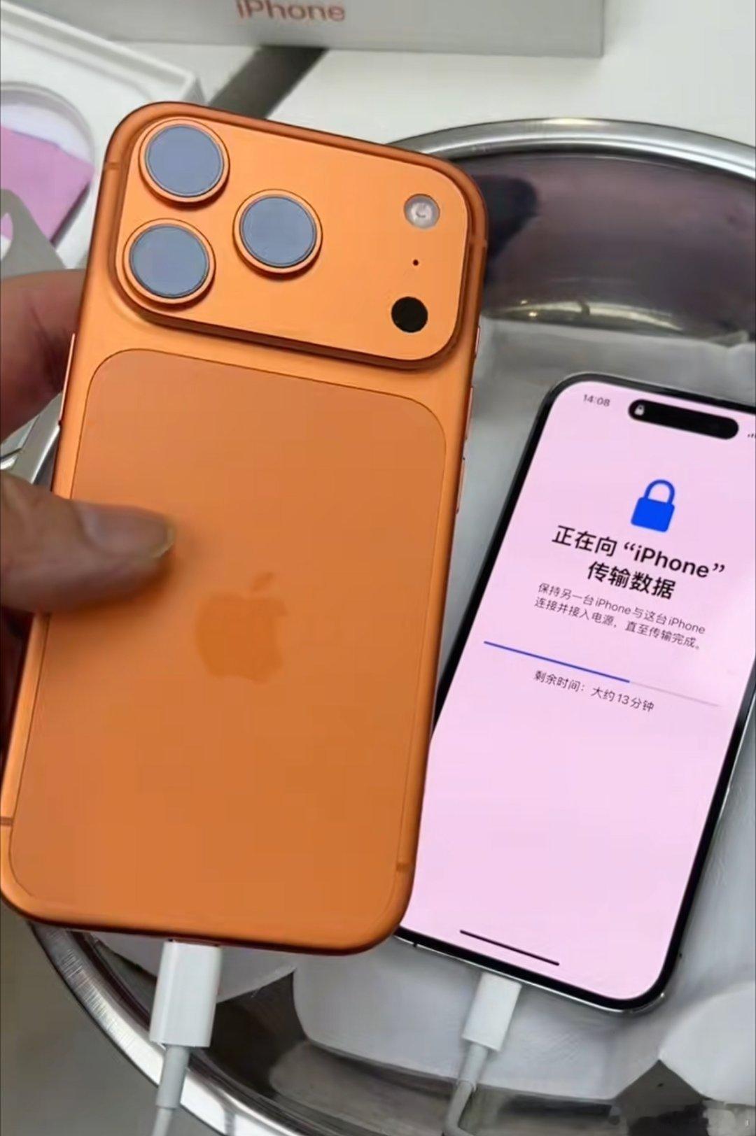 换新手机怎么传输数据更快最近很多人都换iPhone嘛，看到测评机构说的有一个方法