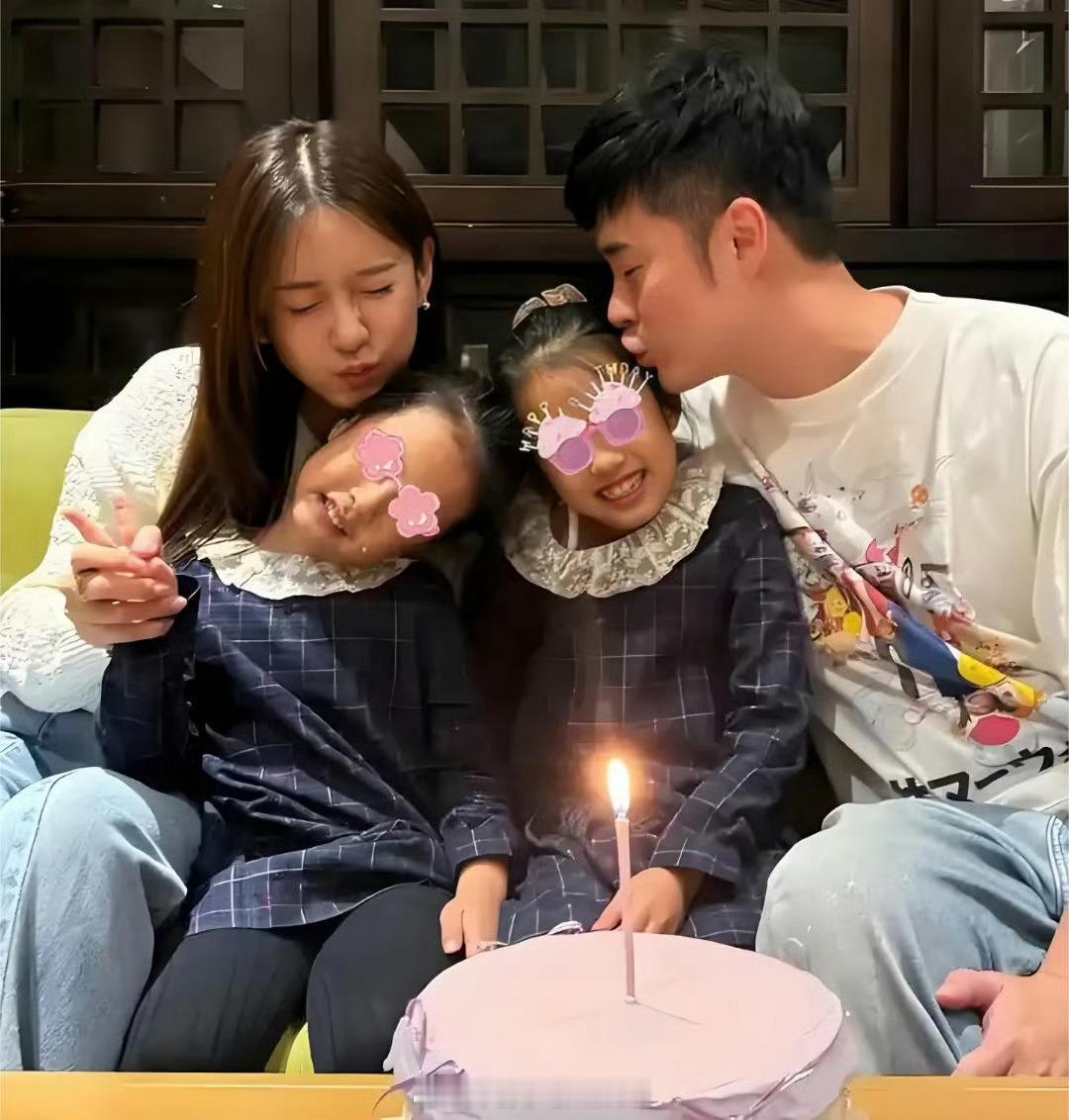 陈赫一家四口瑞士度假一家子真的很甜啊 ​​​