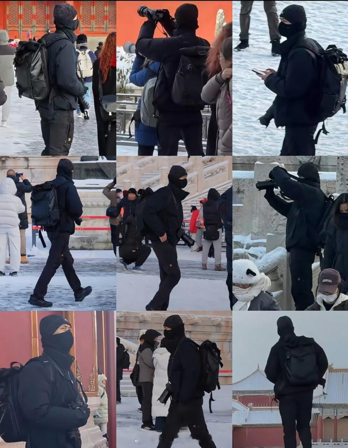 李现 以后不穿一身黑了帅气挡不住 