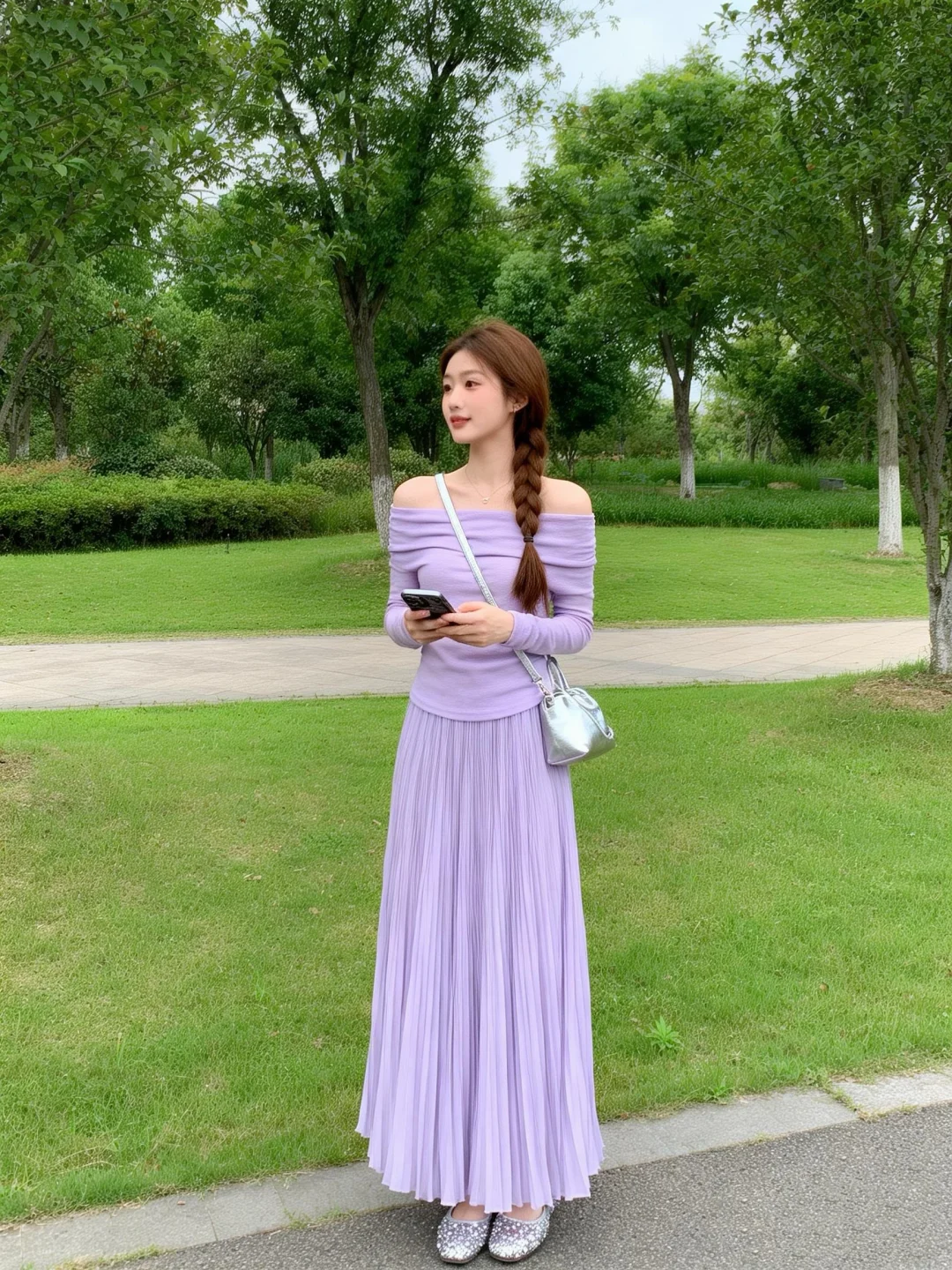 没试过紫色，怎么知道它这么仙啊！