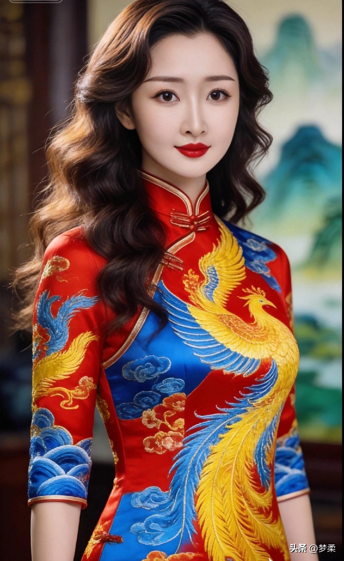 时尚改良旗袍穿搭分享