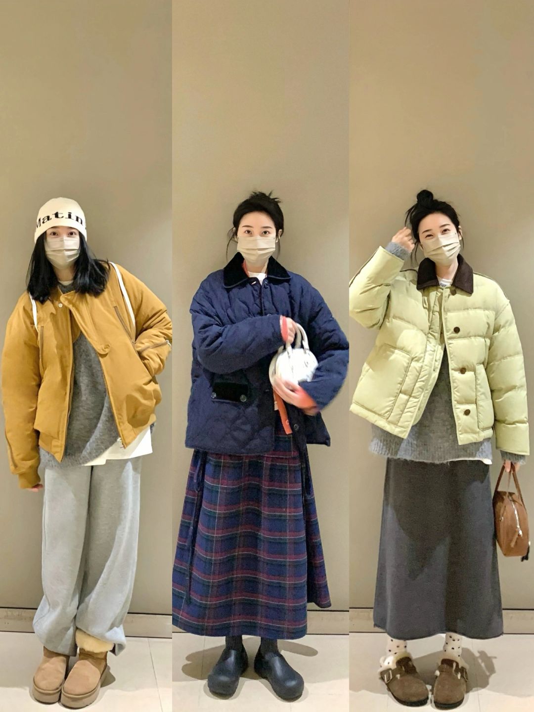 日系搭配 被问了好多次的格子裙！！！