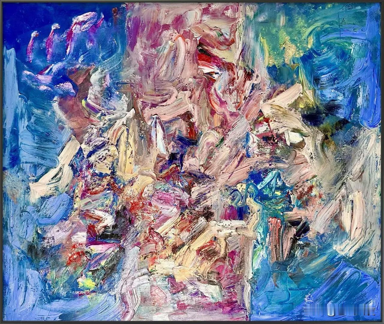 王进老师绘画作品欣赏
十月 油画 150x130cm