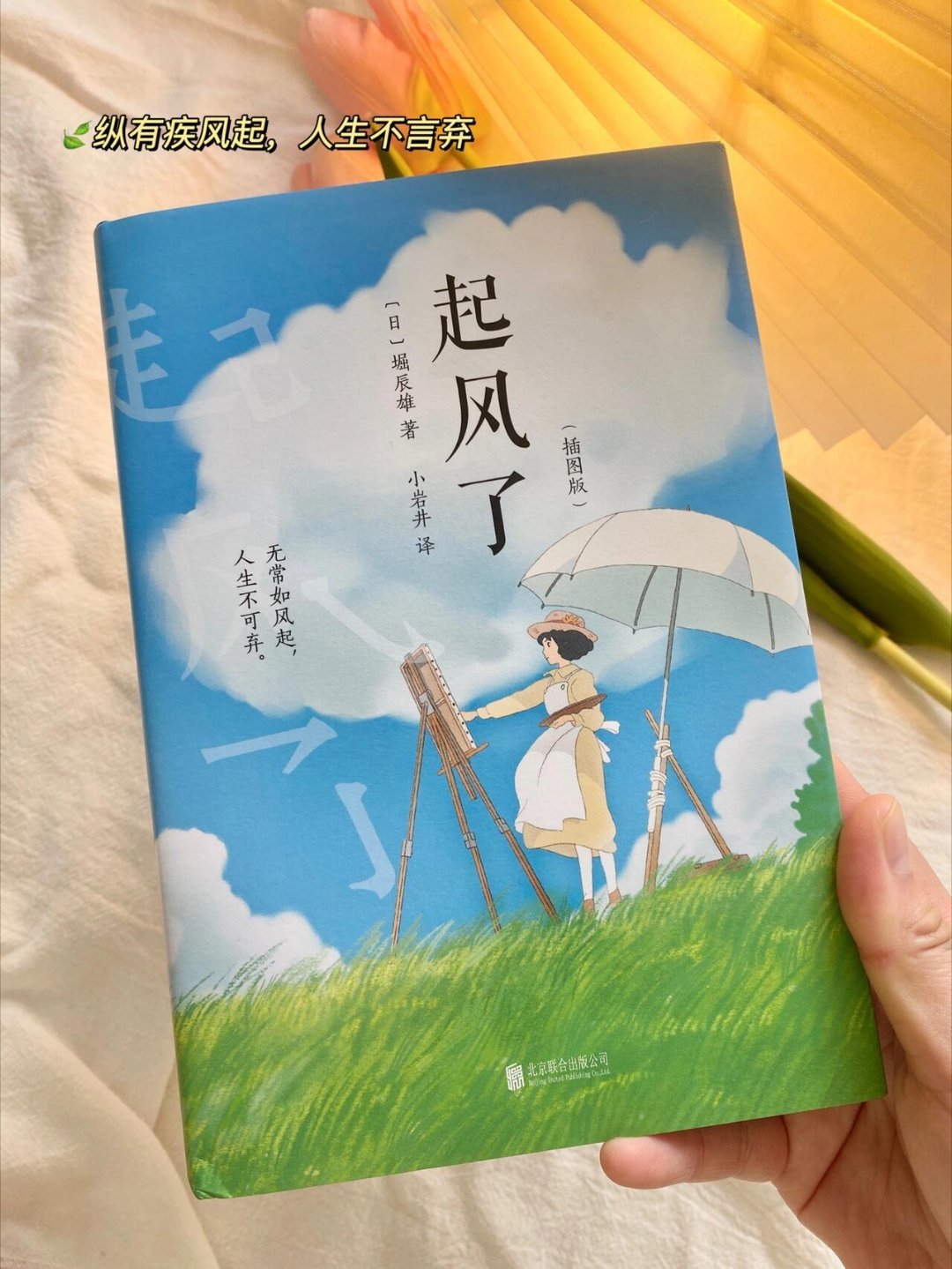 《起风了》以细腻而深沉的笔触描绘了一个在时代狂风中飘摇的世界，宫崎骏的这部作品不