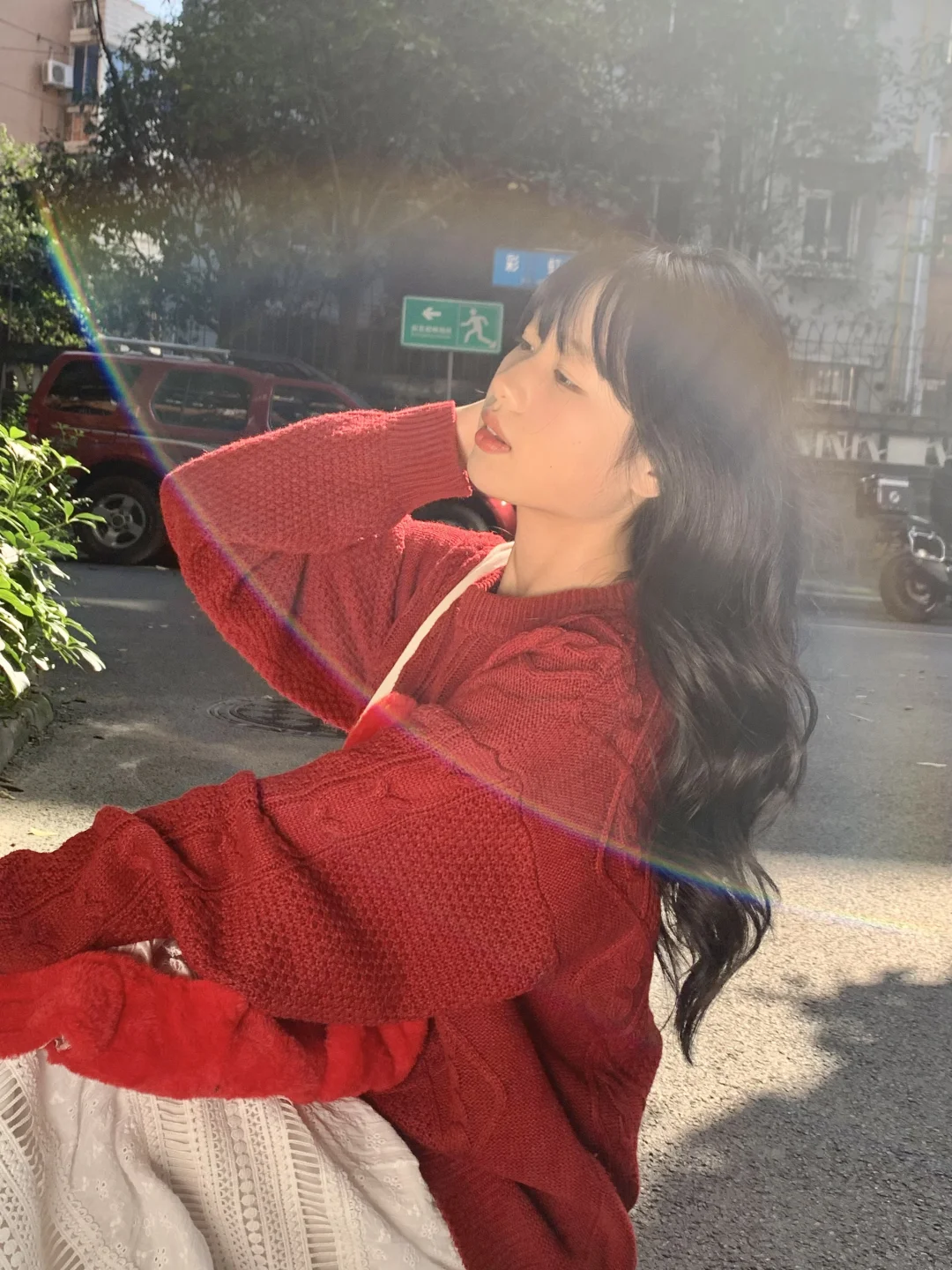 我在彩虹街拍到了彩虹🌈
