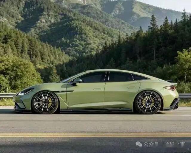 迪粉之家发布的腾势轿车感情去伪图。看到这款车，你想起了谁？应该是小米su7吧，。