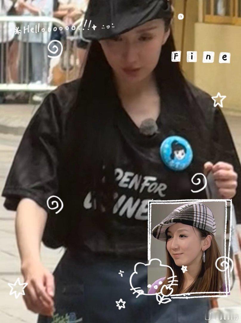 娄艺潇戴鸭舌帽梦回胡一菲状态保养得也太好了吧，和年轻时几乎没差别 