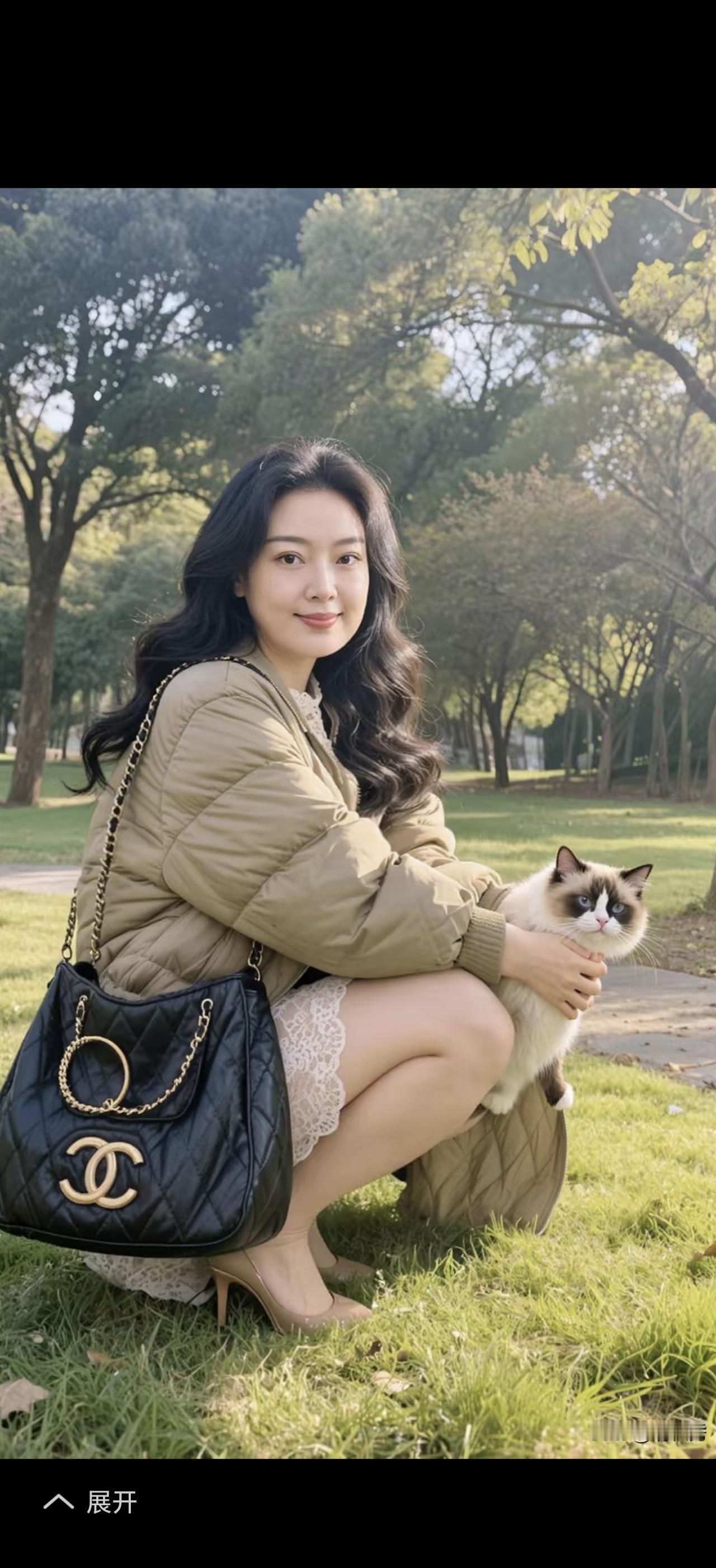 秋日暖阳下，与爱猫共度美好时光🍂🐱💕