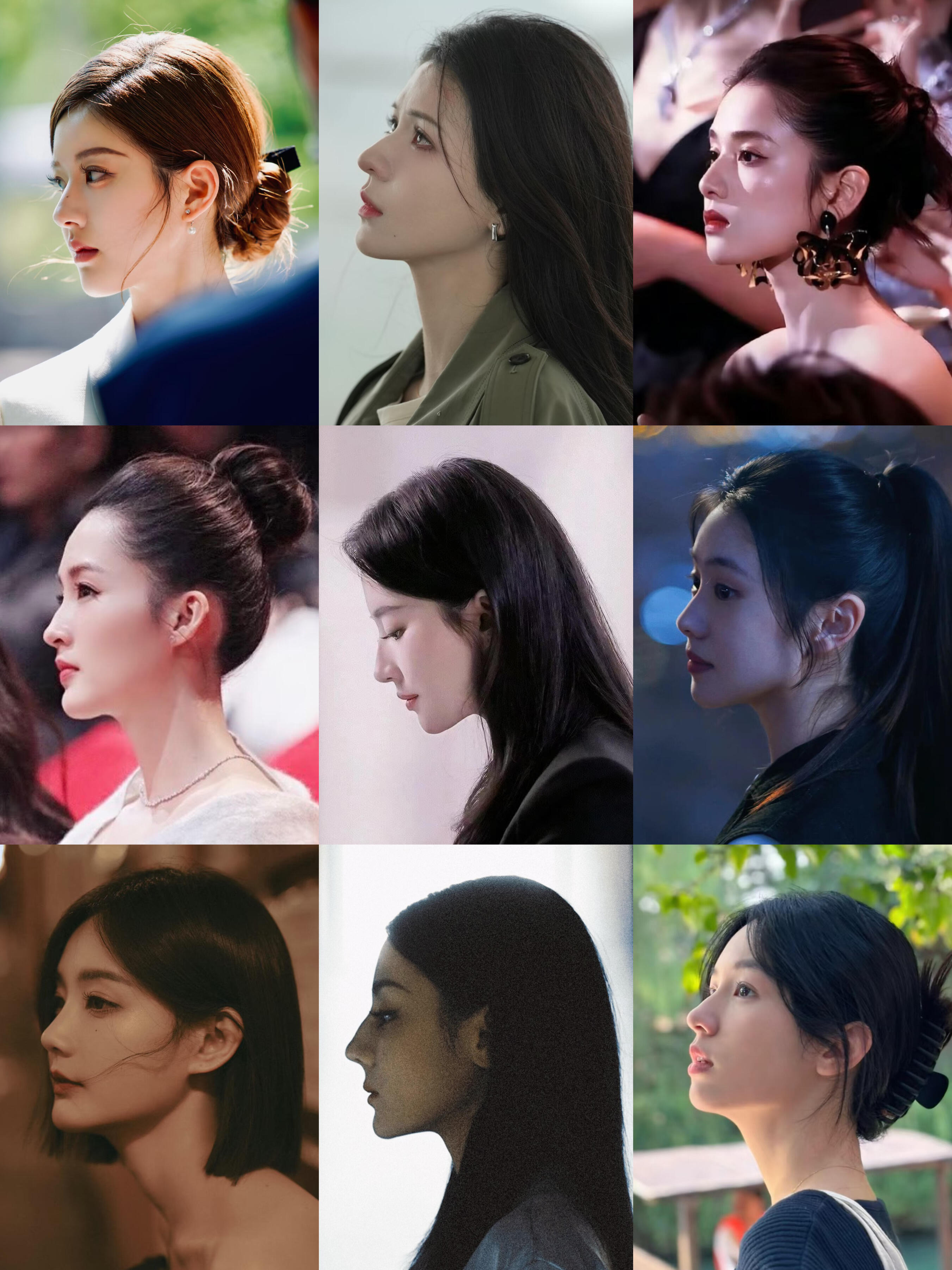 明星的骨相真的不是一般人能有的我发现头骨圆不一定是美的，但是美女的头骨基本是没有