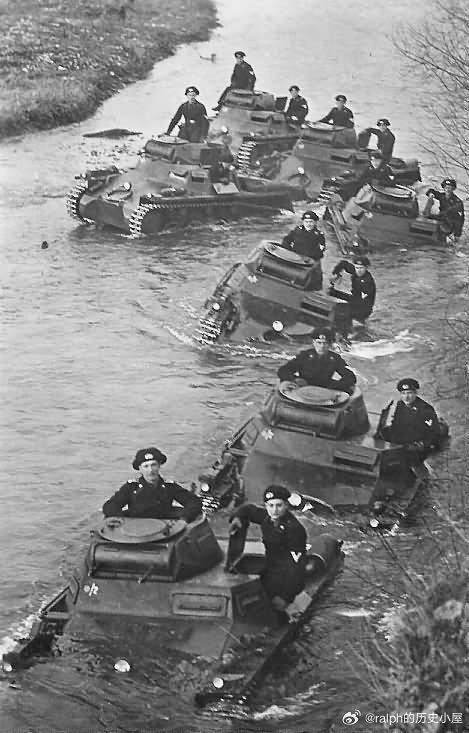 PzKpfw I坦克涉水训练军事历史全触达