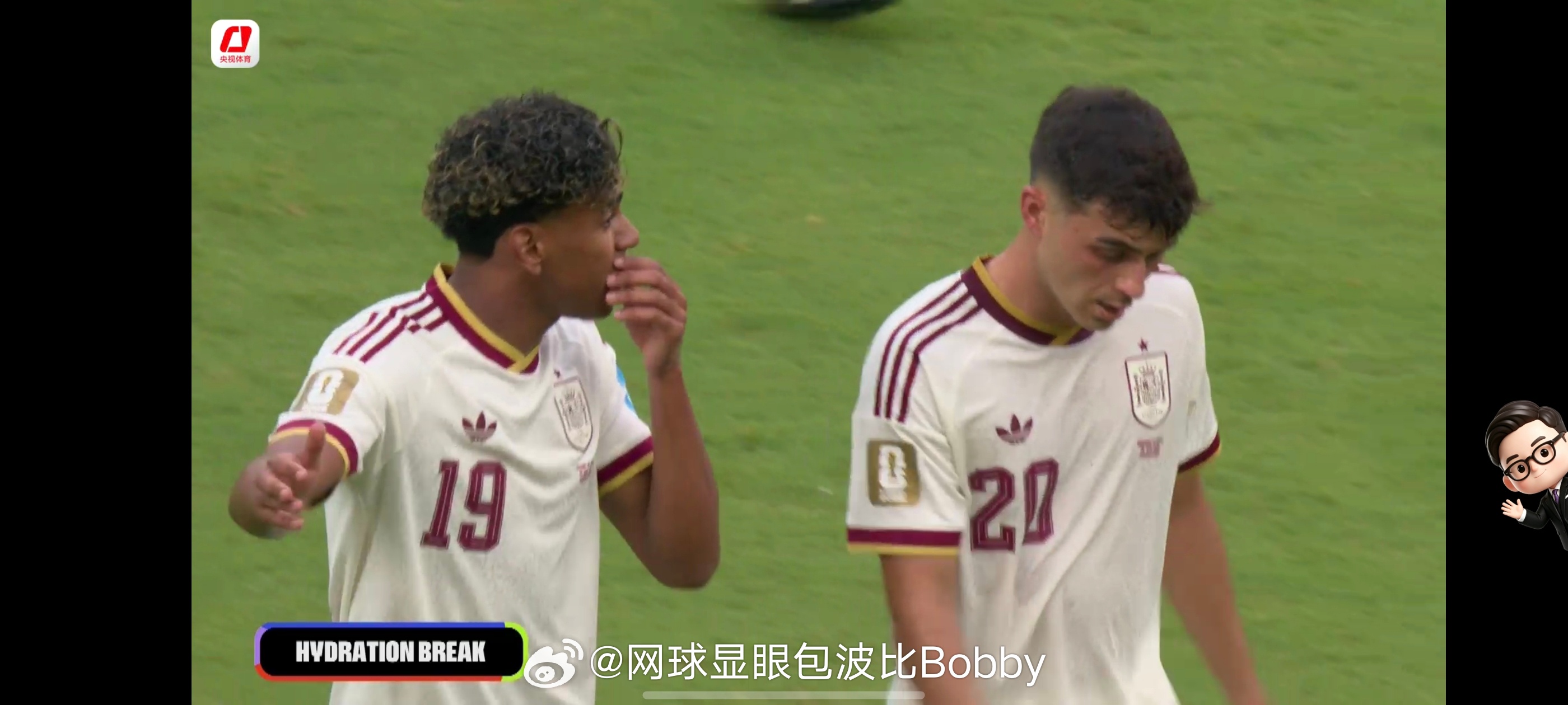 乌拉圭vs西班牙目前0:0，你支持谁❓国王现场助威西班牙世界杯世界杯