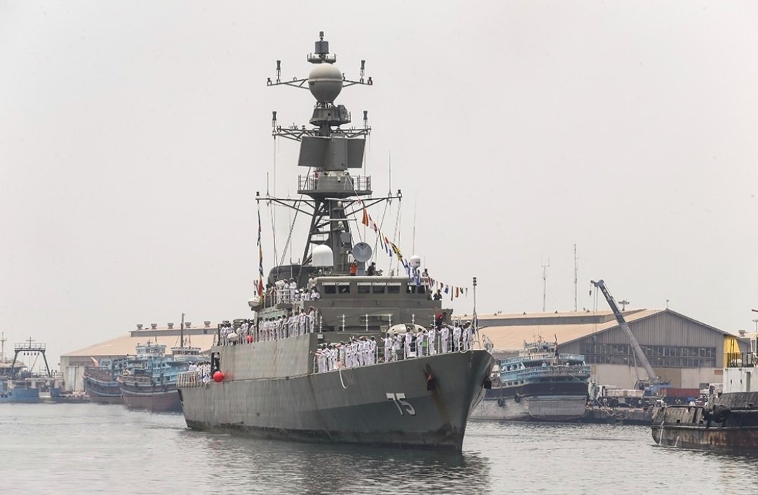 🔻确认刚刚在斯里兰卡附近海域被美军潜艇MK48鱼雷击沉的伊朗护卫舰是此前2月份