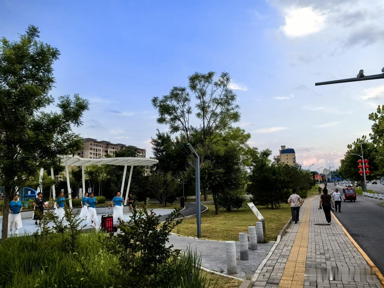 延庆火车站附近的居民小区