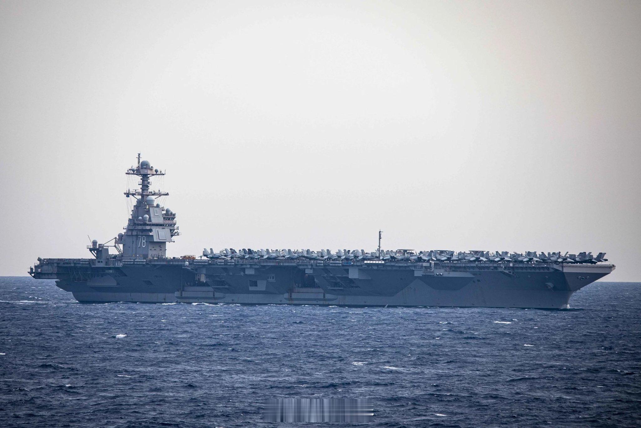 据希腊《每日报》消息源透露，美国“福特”号航母因 3 月 12 日舰上突发重大火