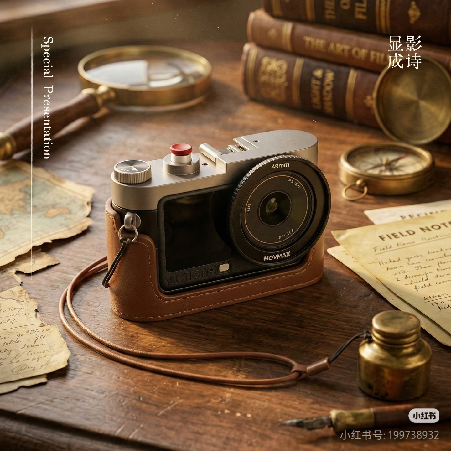 Movmax给Action6 Acepro2都做了复古运动相机的兔笼，还真是好看