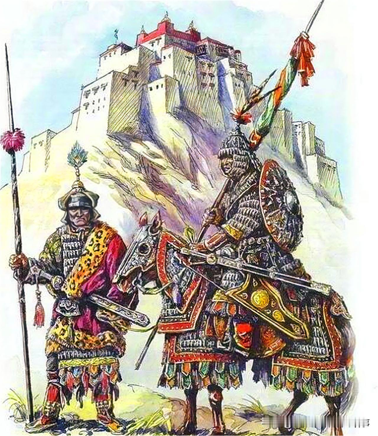 安史之乱最大的受益者是高原上的吐蕃王朝。

唐玄宗后期，已经把吐蕃打得奄奄一息，