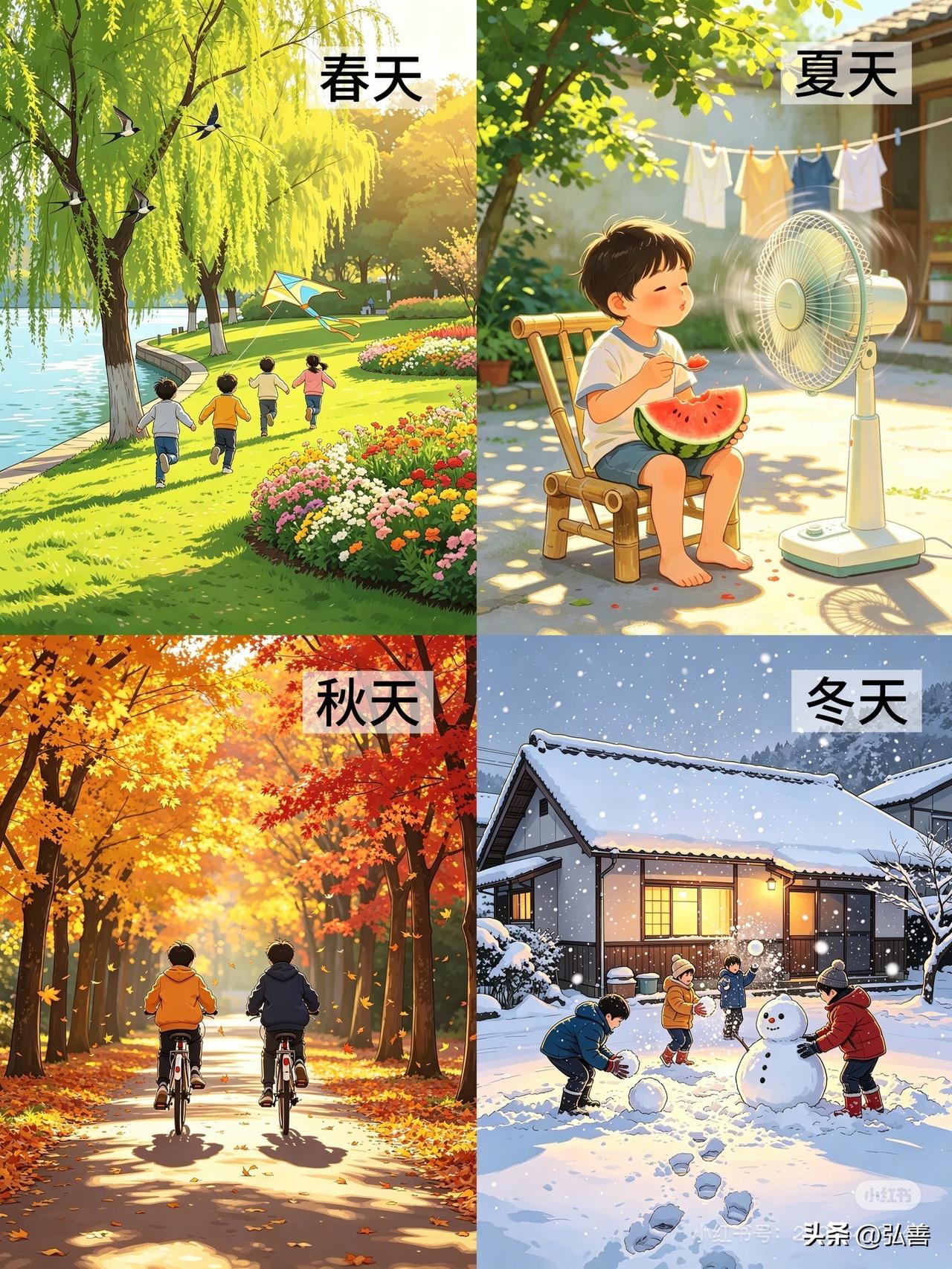 这上联“春夏秋冬逢好运”真是妙啊！春夏秋冬代表四季，寓意着一年到头。而“逢好运”