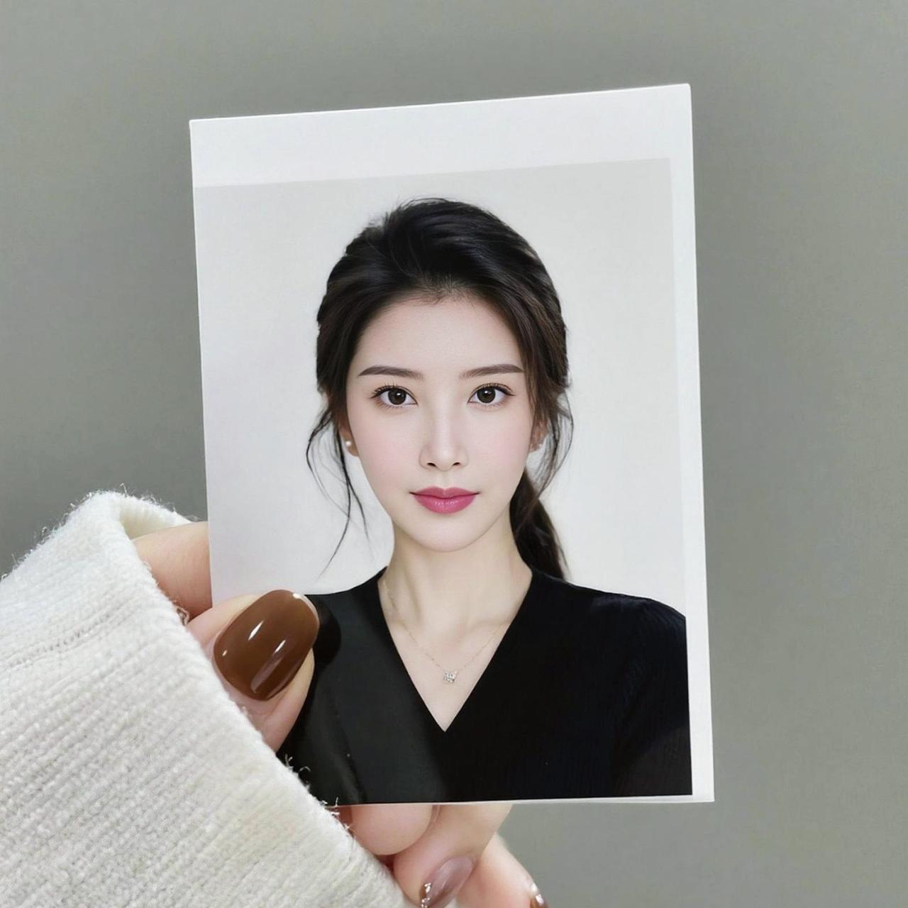 AI质感证件照 抖音ai创作 做人要厚道 做人要潇洒一点 做人最重要是开心