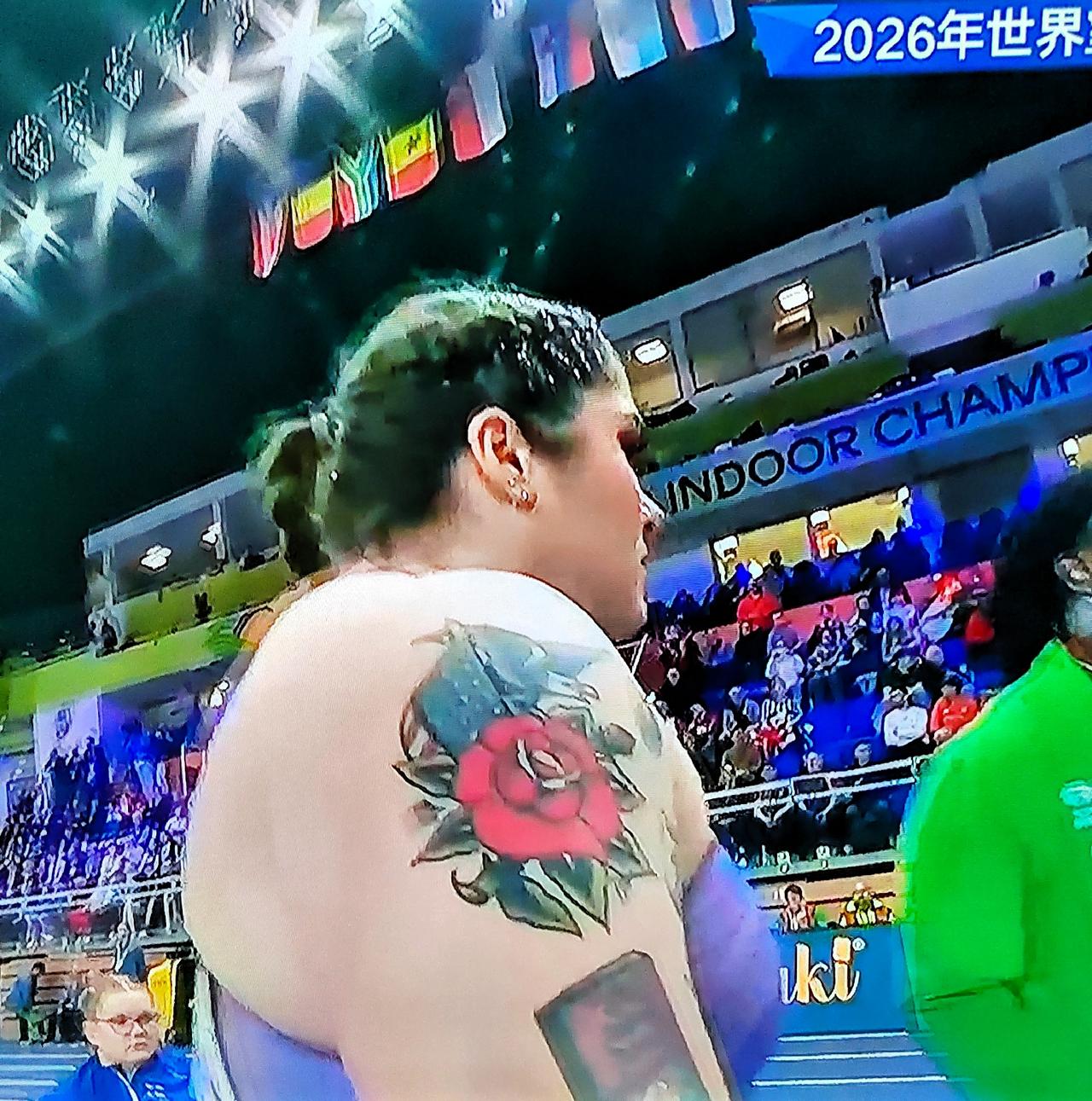 没有了巩立姣，女子铅球这个项目就彻彻底底成为了欧美女郎霸屏的天下！本届田径室内世