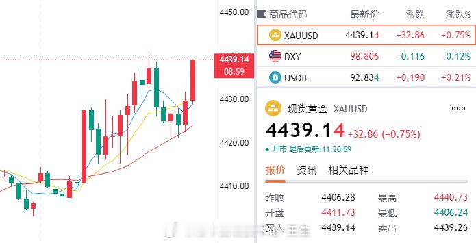 [看跌]梅开二度，二次机会，参考4438/40继续介入空，看向4420关口支撑！