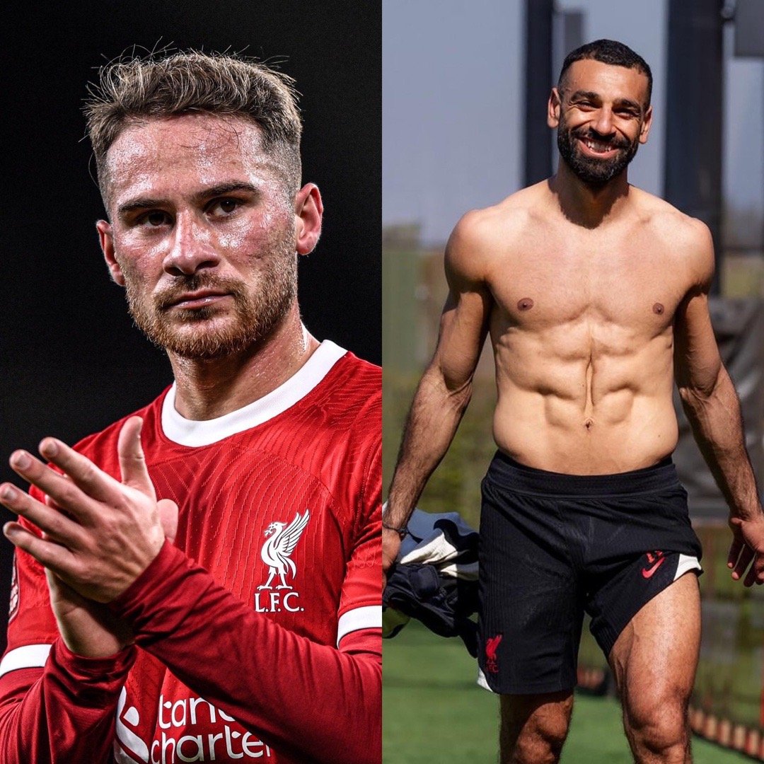 🤯麦卡利斯特在采访中谈到萨拉赫 ：（PlayersTribune ）“英超联赛