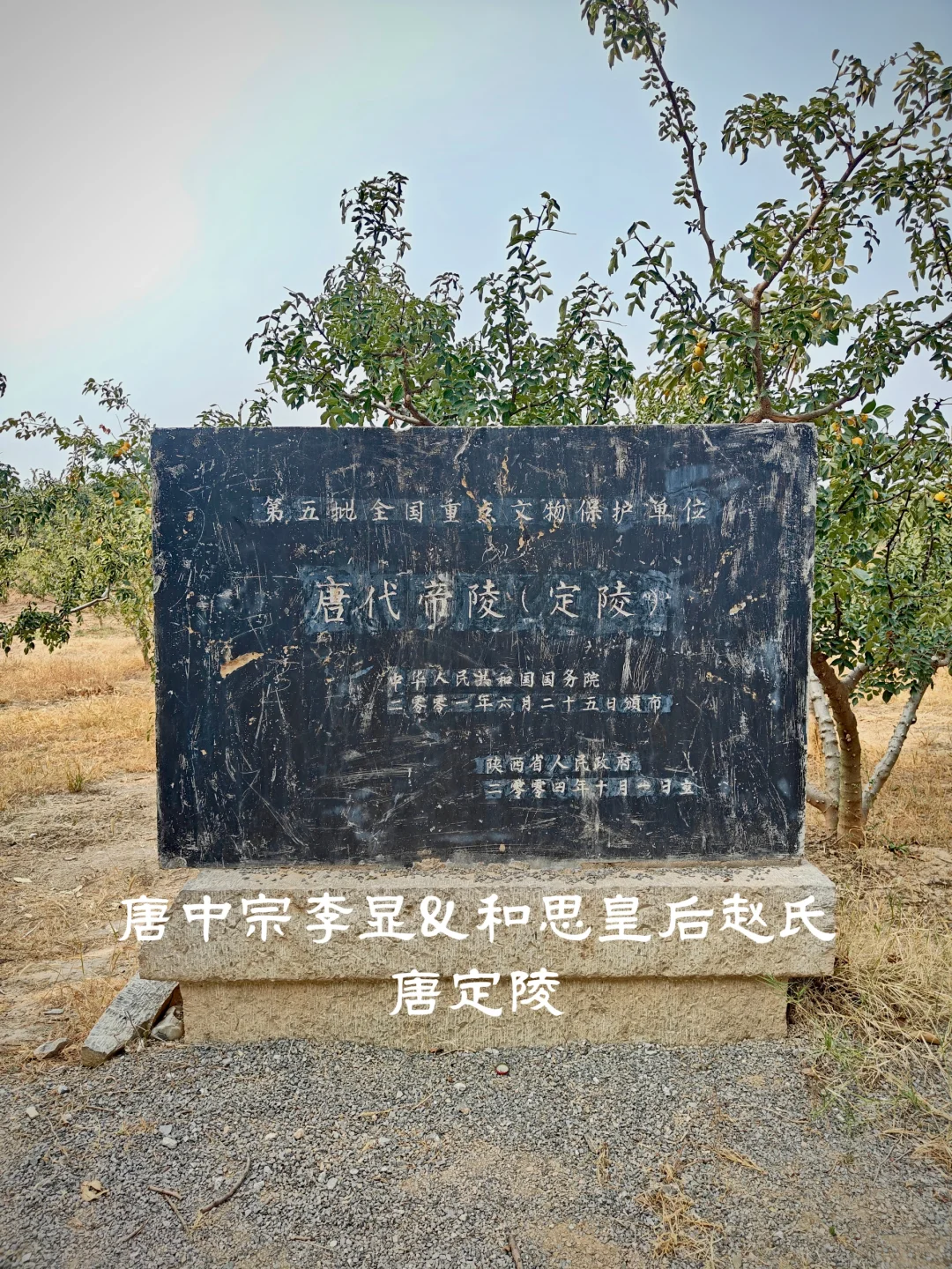 唐中宗李显定陵