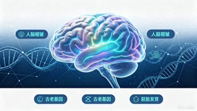 人脑为何布满“核桃纹”？科学家解析古老基因调控机制