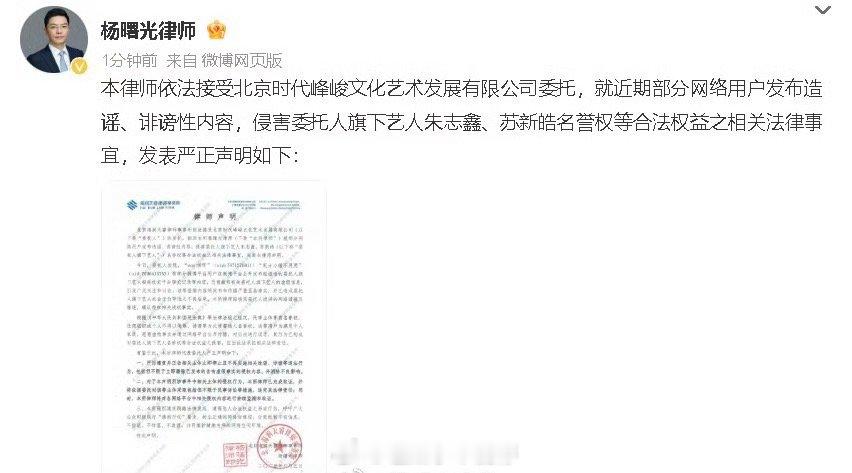 朱志鑫、苏新皓两位都已经委托了律师告黑，追星还是要理智啊。朱志鑫 聊天记录 ​​