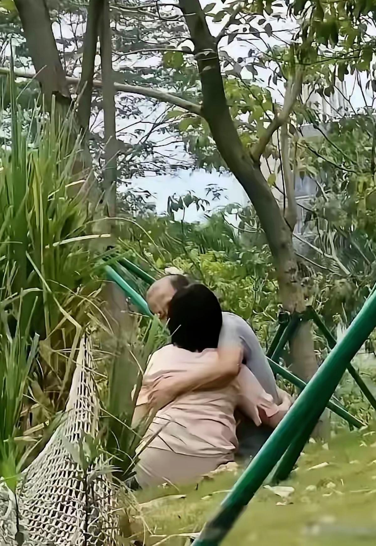 谁懂啊！在公园不起眼的角落撞见的一幕，直接让我原地破防！
 
        大