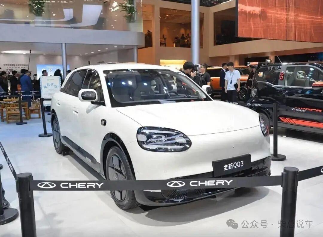 全新QQ3EV将于月底正式上市，老黄瓜刷绿漆，预售价6.89万-8.99万的这玩