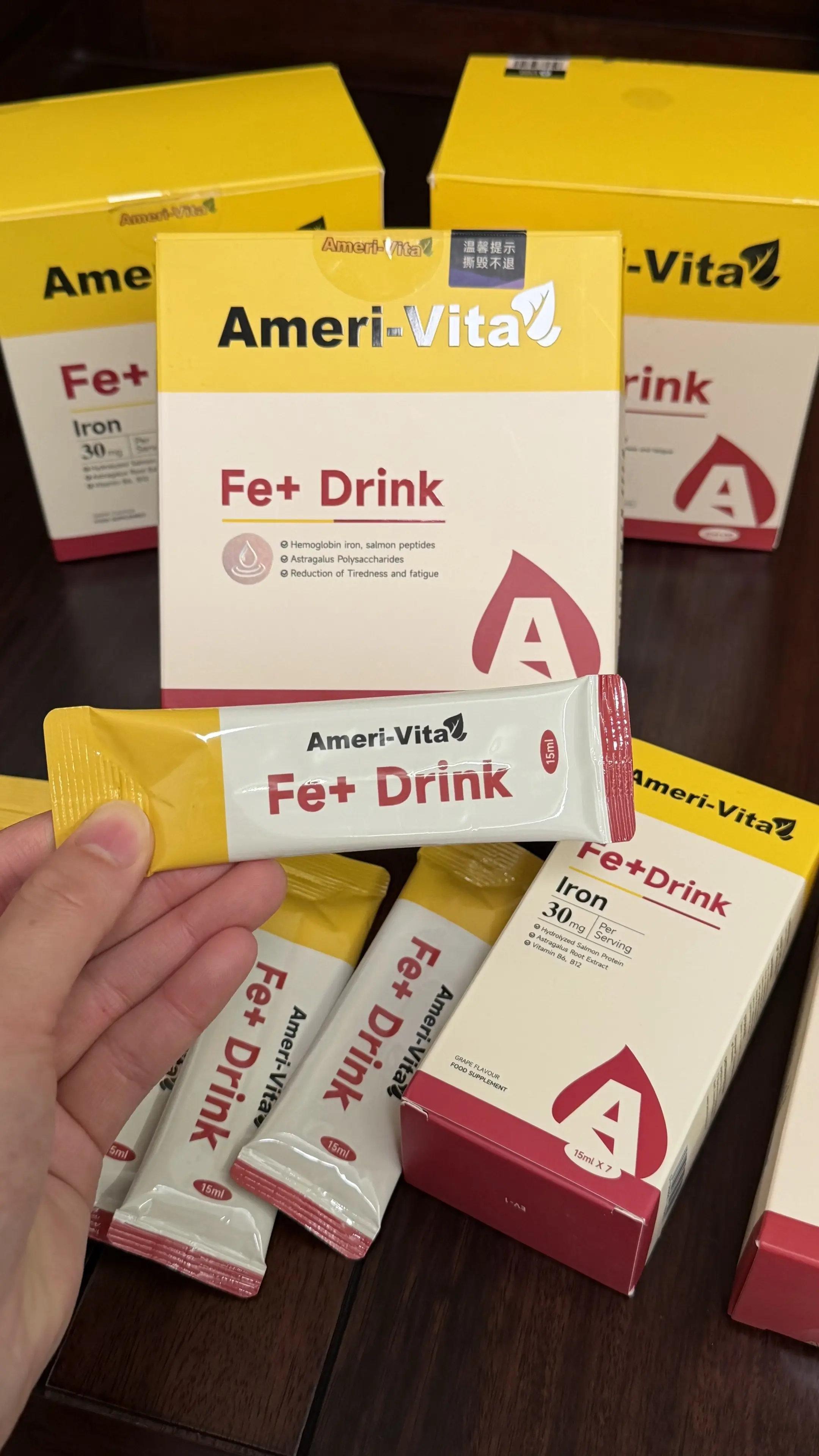 老粉姐妹们等的铁剂终于到啦，有需要的姐妹们➗窗里可以去看看哦