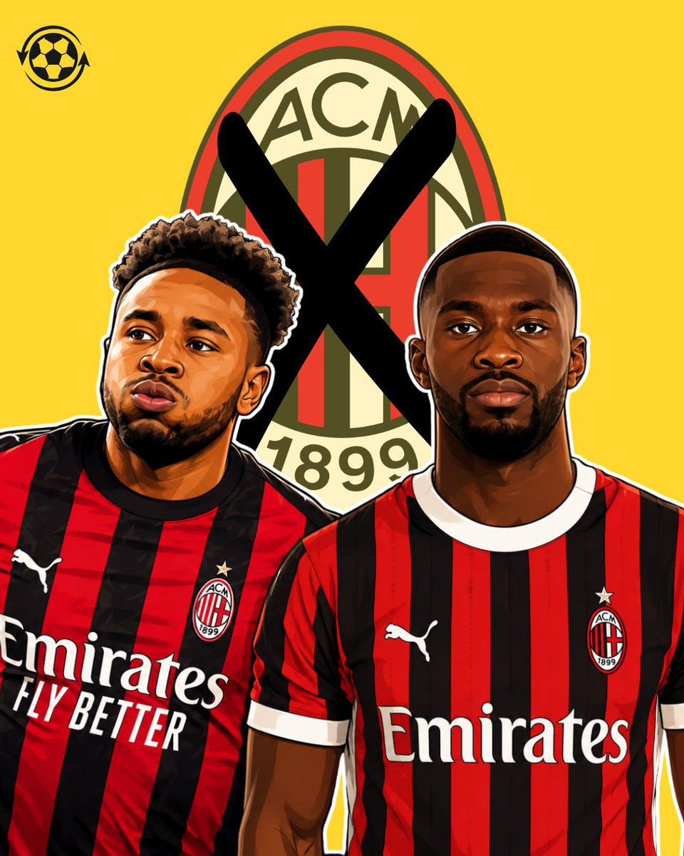🚨鲁本‑阿莫林已经许可 AC 米兰在转会窗关闭之前出售七名球员🔴⚫️🔸菲卡